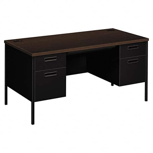 Hon - Office Desks Type: Double Pedestal Desk Center Draw: Yes - All Tool & Supply