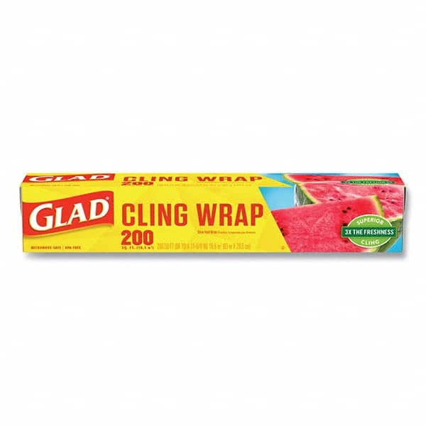 Glad - Foil & Plastic Wrap Breakroom Accessory Type: Plastic Wrap For Use With: Food Protection - All Tool & Supply