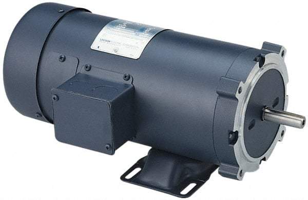 Leeson - 1 Max hp, 3,450 Max RPM, Electric AC DC Motor - 115, 208, 230 V Input, Single Phase, 56 Frame - All Tool & Supply