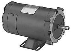 Leeson - 1,800 Max RPM, Electric AC DC Motor - 24 V Input, 56C Frame - All Tool & Supply