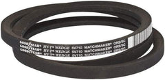 Continental ContiTech - Section 5V, 71" Outside Length, V-Belt - Fiber Reinforced Wingprene Rubber, HY-T Wedge MatchmakerEnvelope, No. 5V710 - All Tool & Supply