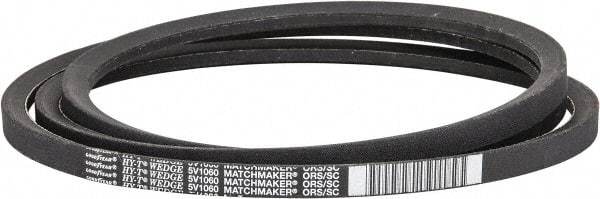 Continental ContiTech - Section 5V, 106" Outside Length, V-Belt - Fiber Reinforced Wingprene Rubber, HY-T Wedge MatchmakerEnvelope, No. 5V1060 - All Tool & Supply