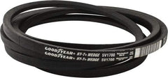 Continental ContiTech - Section 5V, 170" Outside Length, V-Belt - Fiber Reinforced Wingprene Rubber, HY-T Wedge MatchmakerEnvelope, No. 5V1700 - All Tool & Supply