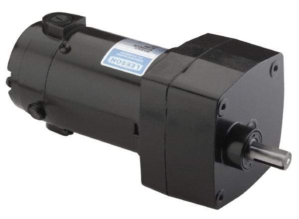 Leeson - 1/150 Max hp, 1.9 Max RPM, Electric AC DC Motor - 115 V Input, Single Phase, 31 Frame - All Tool & Supply