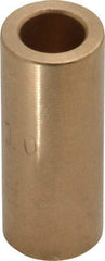 Made in USA - 5/16" Inside x 1/2" Outside Diam, Cast Bronze Sleeve Bearing - 1-1/4" OAL - All Tool & Supply