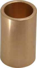 Made in USA - 3/4" Inside x 15/16" Outside Diam, Cast Bronze Sleeve Bearing - 1-1/2" OAL - All Tool & Supply