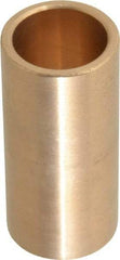 Made in USA - 3/4" Inside x 15/16" Outside Diam, Cast Bronze Sleeve Bearing - 2" OAL - All Tool & Supply