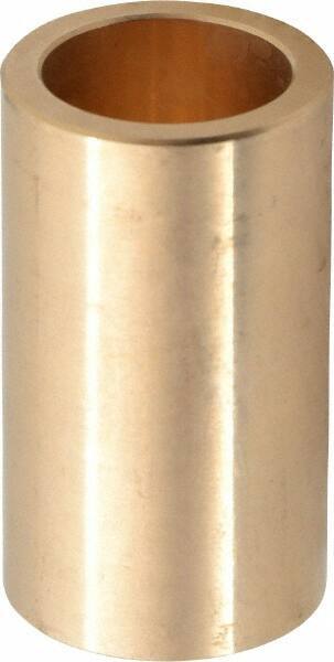 Made in USA - 3/4" Inside x 1" Outside Diam, Cast Bronze Sleeve Bearing - 1-3/4" OAL - All Tool & Supply