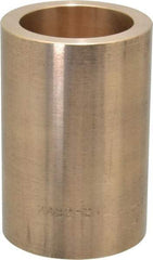 Made in USA - 1-1/2" Inside x 2" Outside Diam, Cast Bronze Sleeve Bearing - 3" OAL - All Tool & Supply