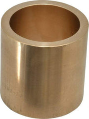 Made in USA - 2" Inside x 2-1/2" Outside Diam, Cast Bronze Sleeve Bearing - 2-1/2" OAL - All Tool & Supply