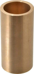 Made in USA - 2" Inside x 2-1/2" Outside Diam, Cast Bronze Sleeve Bearing - 5" OAL - All Tool & Supply