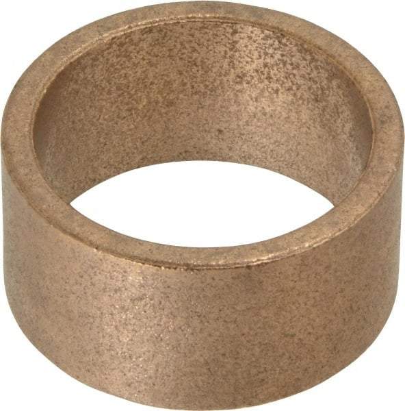 Boston Gear - 1-1/4" Inside x 1-1/2" Outside Diam, Oil Impregnated Bronze SAE-841 Sleeve Bearing - 3/4" OAL - All Tool & Supply