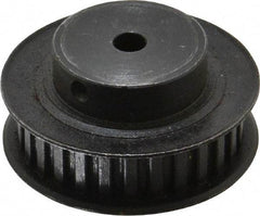 Power Drive - 28 Tooth, 1/4" Inside x 1.763" Outside Diam, Timing Belt Pulley - 1/4, 3/8" Belt Width, 1.783" Pitch Diam, Steel & Cast Iron - All Tool & Supply