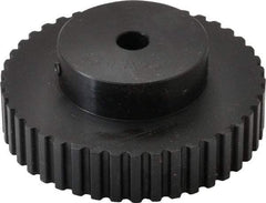 Power Drive - 42 Tooth, 5/16" Inside x 2.654" Outside Diam, Timing Belt Pulley - 1/4, 3/8" Belt Width, 2.674" Pitch Diam, Steel & Cast Iron - All Tool & Supply