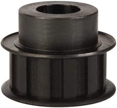 Power Drive - 12 Tooth, 1/2" Inside x 1.402" Outside Diam, Timing Belt Pulley - 1/2" Belt Width, 1.432" Pitch Diam, Steel & Cast Iron - All Tool & Supply