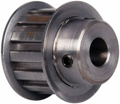 Power Drive - 13 Tooth, 1/2" Inside x 1.522" Outside Diam, Timing Belt Pulley - 3/4" Belt Width, 1.552" Pitch Diam, Steel & Cast Iron - All Tool & Supply