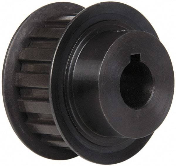 Power Drive - 16 Tooth, 5/8" Inside x 1.88" Outside Diam, Timing Belt Pulley - 3/4" Belt Width, 1.91" Pitch Diam, Steel & Cast Iron - All Tool & Supply