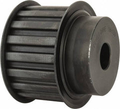 Power Drive - 18 Tooth, 3/4" Inside x 2.811" Outside Diam, Timing Belt Pulley - 1-1/2" Belt Width, 2.865" Pitch Diam, Steel & Cast Iron - All Tool & Supply