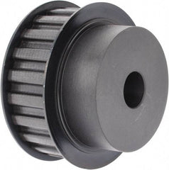 Power Drive - 22 Tooth, 3/4" Inside x 3.447" Outside Diam, Timing Belt Pulley - 3/4, 1" Belt Width, 3.501" Pitch Diam, Steel & Cast Iron - All Tool & Supply