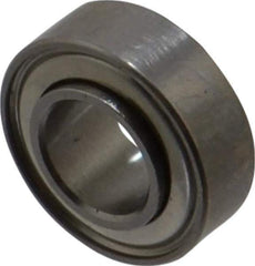 Value Collection - 3/16" Bore Diam, 3/8" OD, Double Shield Miniature Radial Ball Bearing - 1/8" Wide, 1 Row, Round Bore, 56 Lb Static Capacity, 160 Lb Dynamic Capacity - All Tool & Supply