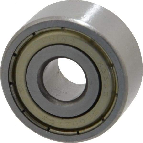 Tritan - 10mm Bore Diam, 30mm OD, Double Shield Angular Contact Radial Ball Bearing - 14.3mm Wide, 2 Rows, Round Bore, 850 Lb Static Capacity, 1,600 Lb Dynamic Capacity - All Tool & Supply