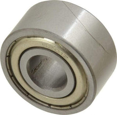 Tritan - 12mm Bore Diam, 32mm OD, Double Shield Angular Contact Radial Ball Bearing - 15.9mm Wide, 2 Rows, Round Bore, 1,300 Lb Static Capacity, 2,300 Lb Dynamic Capacity - All Tool & Supply