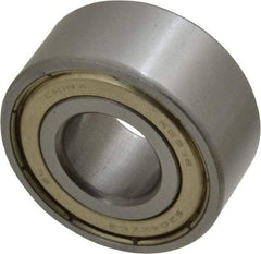 Tritan - 20mm Bore Diam, 47mm OD, Double Shield Angular Contact Radial Ball Bearing - 20.6mm Wide, 2 Rows, Round Bore, 2,700 Lb Static Capacity, 4,400 Lb Dynamic Capacity - All Tool & Supply