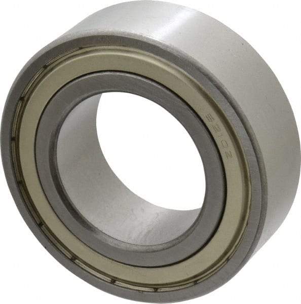 Tritan - 50mm Bore Diam, 90mm OD, Double Shield Angular Contact Radial Ball Bearing - 30.2mm Wide, 2 Rows, Round Bore, 9,400 Lb Static Capacity, 11,500 Lb Dynamic Capacity - All Tool & Supply