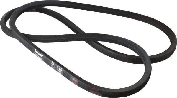 Value Collection - Section 5L, 74" Outside Length, V-Belt - Rubber, Fractional HP, No. 5L740 - All Tool & Supply