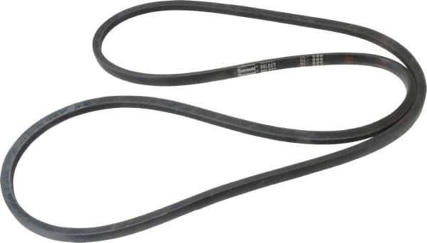 Value Collection - Section 5L, 88" Outside Length, V-Belt - Rubber, Fractional HP, No. 5L880 - All Tool & Supply