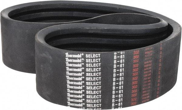 Value Collection - Section B, V-Belt - Neoprene Rubber, Classic Banded, No. B-61 - All Tool & Supply