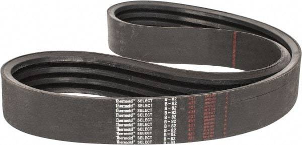 Value Collection - Section B, V-Belt - Neoprene Rubber, Classic Banded, No. B-82 - All Tool & Supply