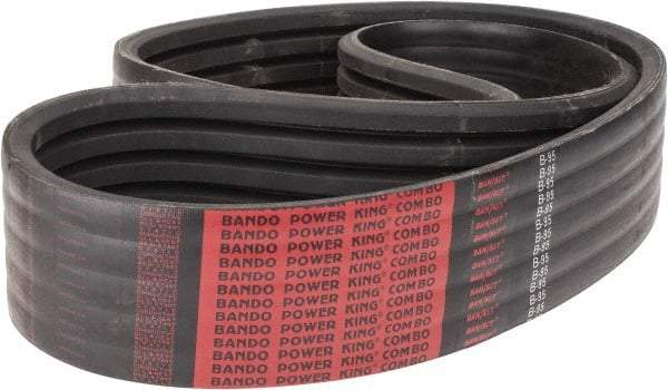 Value Collection - Section B, V-Belt - Neoprene Rubber, Classic Banded, No. B-95 - All Tool & Supply