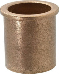 Boston Gear - 1-1/4" Inside x 1-1/2" Outside Diam, Oil Impregnated Bronze SAE-841 Flanged Sleeve Bearing - 1-3/4" Flange Outside Diam, 1/8" Flange Thickness, 1-3/4" OAL - All Tool & Supply