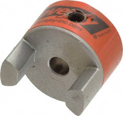 Lovejoy - 1/4" Max Bore Diam, Flexible Coupling Hub - 1.08" OD, 1.72" OAL, Sintered Iron, Order 2 Hubs & 1 Spider for Complete Coupling - All Tool & Supply