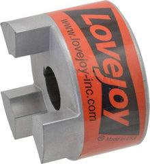 Lovejoy - 1" Max Bore Diam, 1/4" x 1/8" Keyway Width x Depth, Flexible Coupling Hub - 3.31" OD, 4-1/4" OAL, Sintered Iron, Order 2 Hubs & 1 Spider for Complete Coupling - All Tool & Supply