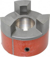 Lovejoy - 1-3/8" Max Bore Diam, 5/16" x 5/32" Keyway Width x Depth, Flexible Coupling Hub - 3.31" OD, 4-1/4" OAL, Sintered Iron, Order 2 Hubs & 1 Spider for Complete Coupling - All Tool & Supply