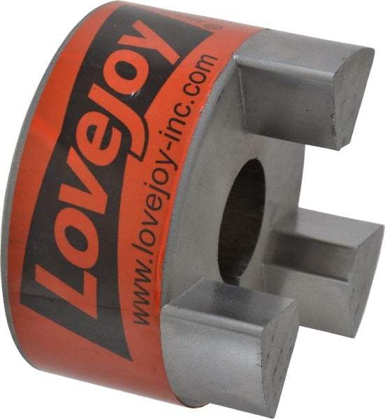 Lovejoy - 1-1/4" Max Bore Diam, Flexible Hub Coupling - 3-3/4" OD, 4-1/2" OAL, Sintered Iron - All Tool & Supply