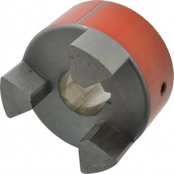 Lovejoy - 1-3/8" Max Bore Diam, Flexible Hub Coupling - 3-3/4" OD, 4-1/2" OAL, Sintered Iron - All Tool & Supply