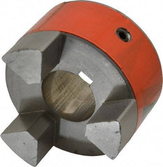 Lovejoy - 1-1/2" Max Bore Diam, Flexible Hub Coupling - 3-3/4" OD, 4-1/2" OAL, Metal - All Tool & Supply