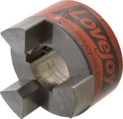 Lovejoy - 1-3/4" Max Bore Diam, Flexible Hub Coupling - 3-3/4" OD, 4-1/2" OAL, Sintered Iron - All Tool & Supply