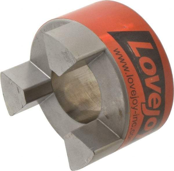 Lovejoy - 1-7/8" Max Bore Diam, Flexible Hub Coupling - 3-3/4" OD, 4-1/2" OAL, Sintered Iron - All Tool & Supply