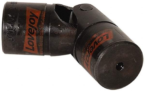 Lovejoy - 2-3/4" Bore Depth, 65,400 In/Lbs. Torque, D-Type Single Universal Joint - 1-1/2" Inside x 3" Outside Diam, 9-1/16" OAL - All Tool & Supply