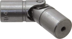 Lovejoy - 7/8" Bore Depth, 768 In/Lbs. Torque, D-Type Single Universal Joint - 3/4" Outside Diam, 2-11/16" OAL - All Tool & Supply