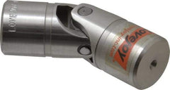 Lovejoy - 1-1/16" Bore Depth, 5,220 In/Lbs. Torque, D-Type Single Universal Joint - 5/8" Inside x 1-1/4" Outside Diam, 3-3/4" OAL - All Tool & Supply