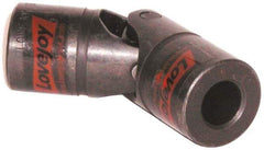 Lovejoy - 2-3/4" Bore Depth, 65,400 In/Lbs. Torque, D-Type Single Universal Joint - 1-1/2" Inside x 3" Outside Diam, 9-1/16" OAL - All Tool & Supply