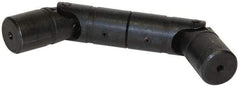 Lovejoy - 1" Bore Depth, 2,880 In/Lbs. Torque, DD-Type Double Universal Joint - 9/16" Inside x 1-1/8" Outside Diam, 7" OAL - All Tool & Supply