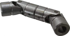 Lovejoy - 1-1/2" Bore Depth, 15,600 In/Lbs. Torque, DD-Type Double Universal Joint - 1" Inside x 2" Outside Diam, 10-7/8" OAL - All Tool & Supply