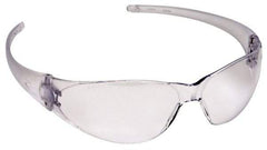 MCR Safety - Clear Lenses, Framed Safety Glasses - Anti-Fog, Scratch Resistant, Clear Polycarbonate Frame, Size Universal, Wrap Around - All Tool & Supply