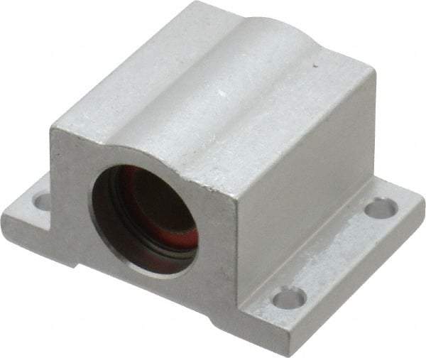 Pacific Bearing - 3/8" ID, 1-3/4" OAW x 1.313" OAL x 0.938" OAH Closed Single Pillow Block - 1-5/16 Inch Overall Length x 15/16 Inch Overall Height x 1-3/4 Inch Width, - All Tool & Supply